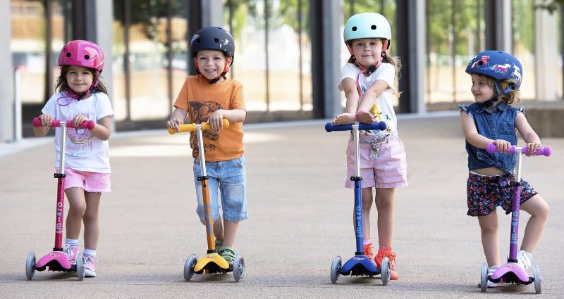 Kids Scooter Riding Enhance Body Functions and Power