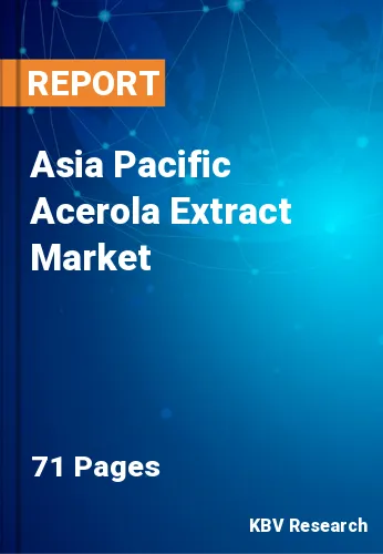 Asia Pacific Acerola Extract Market