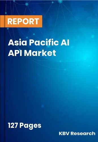 Asia Pacific AI API Market Size & Industry Forecast 2031