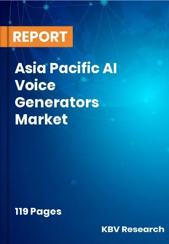 Asia Pacific AI Voice Generators Market Size Report | 2031