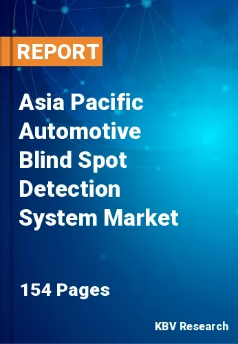 Asia Pacific Automotive Blind Spot Detection System Market Size 2031
