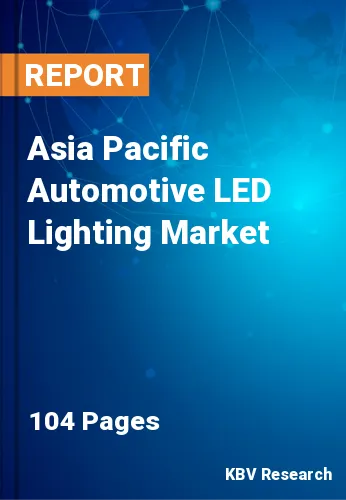 Asia Pacific Automotive LED Lighting Market Size, 2023-2029
