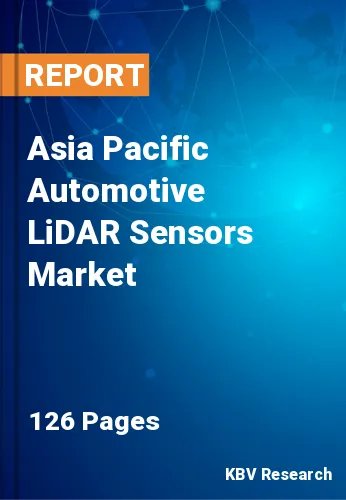 Asia Pacific Automotive LiDAR Sensors Market Size, 2023-2029