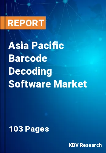Asia Pacific Barcode Decoding Software Market Size to 2031
