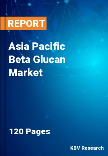 Asia Pacific Beta Glucan Market Size & Analysis, 2030