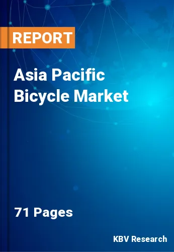 Asia Pacific Bicycle Market Size, Share & Analysis to 2027