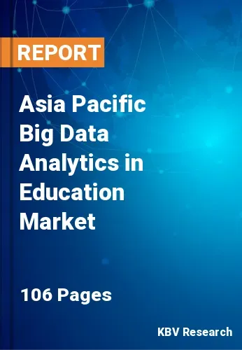 Asia Pacific Big Data Analytics in Education Market Size, 2027