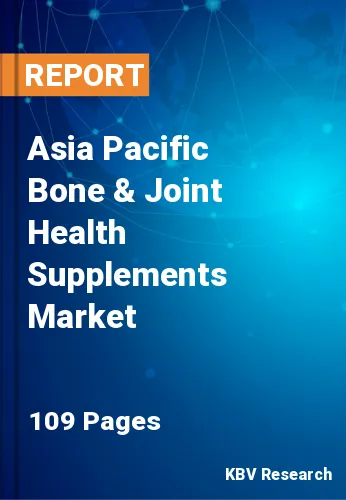 Asia Pacific Bone & Joint Health Supplements Market
