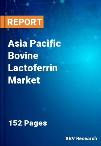 Asia Pacific Bovine Lactoferrin Market Size & Share | 2030