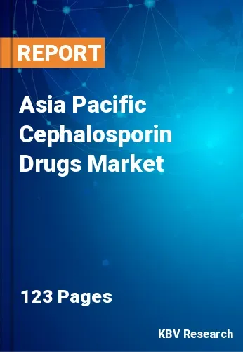 Asia Pacific Cephalosporin Drugs Market Size Report by 2019-2025