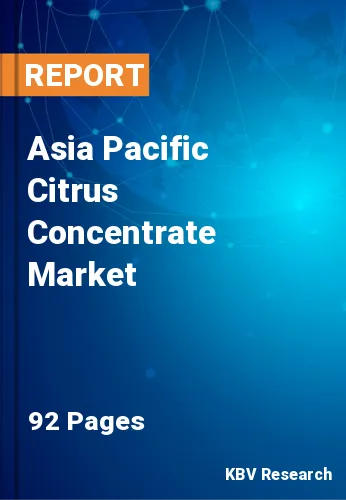Asia Pacific Citrus Concentrate Market Size & Growth to 2028