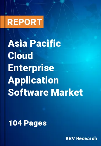 Asia Pacific Cloud Enterprise Application Software Market