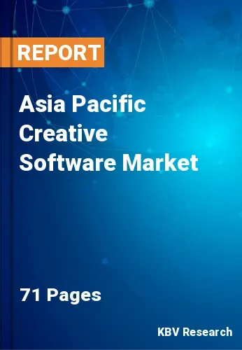 Asia Pacific Creative Software Market Size & Forecast to 2028