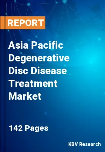 Asia Pacific Degenerative Disc Disease Treatment Market Size | 2031