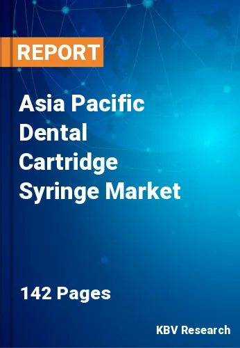 Asia Pacific Dental Cartridge Syringe Market Size to 2031