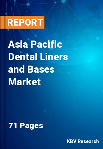 Asia Pacific Dental Liners and Bases Market Size Report 2029