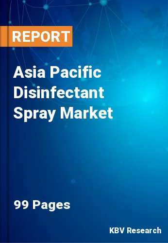 Asia Pacific Disinfectant Spray Market