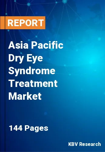 Asia Pacific Dry Eye Syndrome Treatment Market Size, 2028