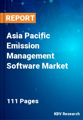 Asia Pacific Emission Management Software Market