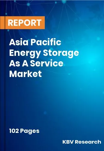 Asia Pacific Energy Storage As A Service Market Size 2031