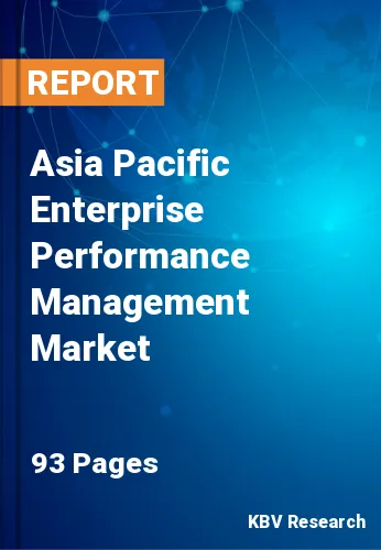 Asia Pacific Enterprise Performance Management Market Size, Analysis, Growth