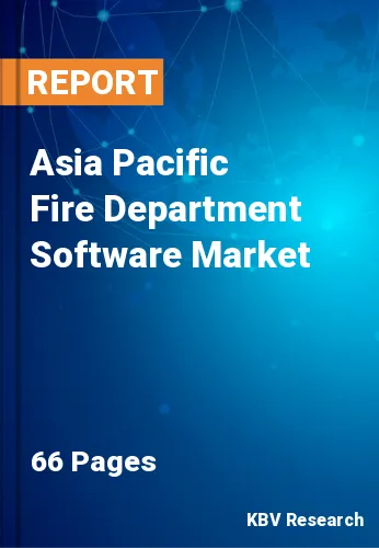 Asia Pacific Fire Department Software Market Size by 2022-2028