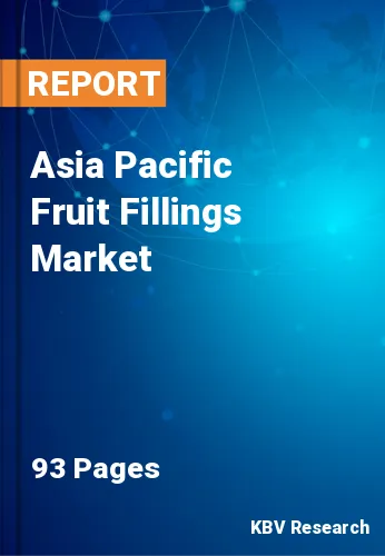 Asia Pacific Fruit Fillings Market Size & Forecast 2023-2030