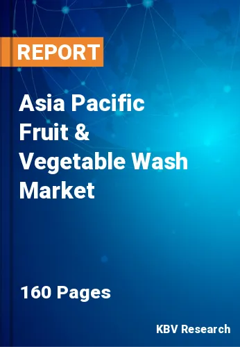 Asia Pacific Fruit & Vegetable Wash Market