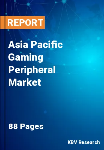 Asia Pacific Gaming Peripheral Market Size & Share 2020-2026