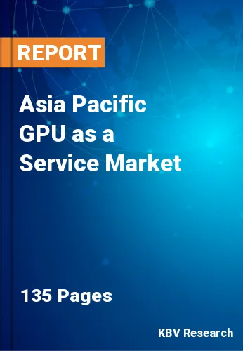 Asia Pacific GPU as a Service Market