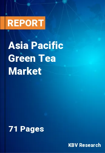 Asia Pacific Green Tea Market Size & Forecast to 2022-2028
