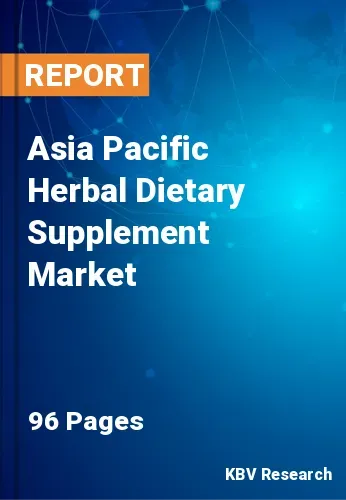 Asia Pacific Herbal Dietary Supplement Market Size | 2031