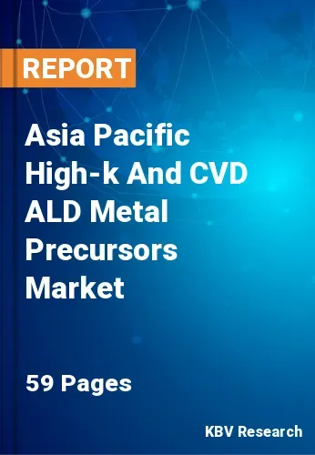Asia Pacific High-k And CVD ALD Metal Precursors Market Size, 2028