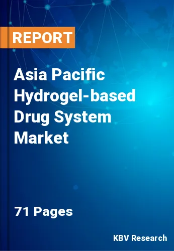 Asia Pacific Hydrogel-based Drug System Market