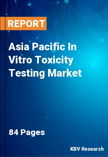Asia Pacific In Vitro Toxicity Testing Market Size & Share, 2028