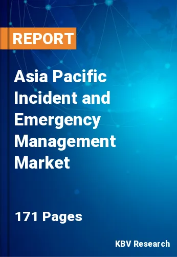 Asia Pacific Incident and Emergency Management Market Size 2027