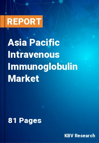 Asia Pacific Intravenous Immunoglobulin Market