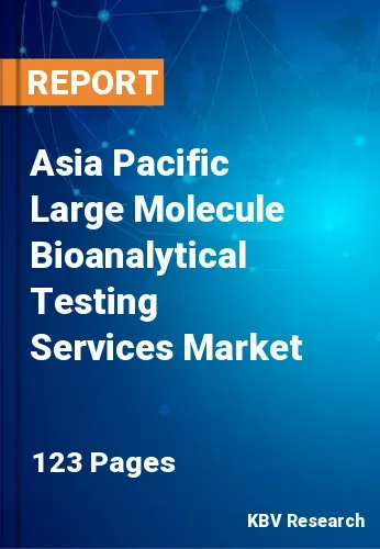 Asia Pacific Large Molecule Bioanalytical Testing Services Market Size, 2028