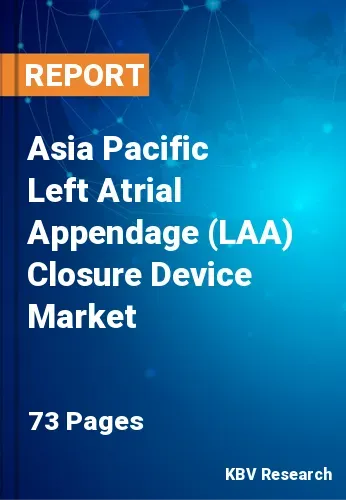 Asia Pacific Left Atrial Appendage (LAA) Closure Device Market Size, 2028