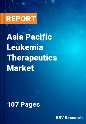 Asia Pacific Leukemia Therapeutics Market Size to 2023-2029