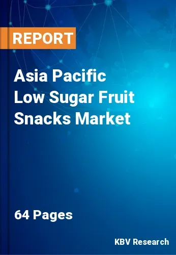 Asia Pacific Low Sugar Fruit Snacks Market Size, Share, 2027