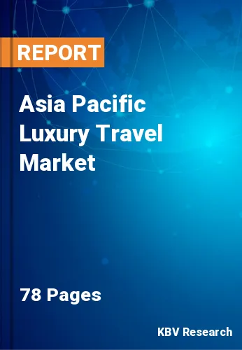 Asia Pacific Luxury Travel Market Size & Forecast, 2022-2028