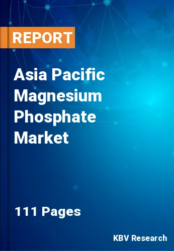 Asia Pacific Magnesium Phosphate Market Size & Trend 2031