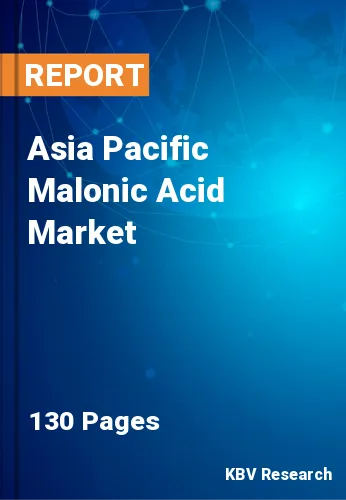 Asia Pacific Malonic Acid Market Size & Analysis | 2030