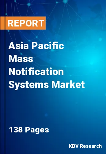 Asia Pacific Mass Notification Systems Market Size Analysis 2025