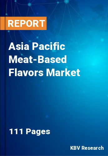 Asia Pacific Meat-Based Flavors Market