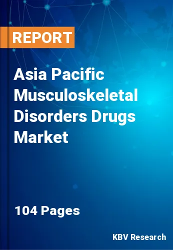 Asia Pacific Musculoskeletal Disorders Drugs Market