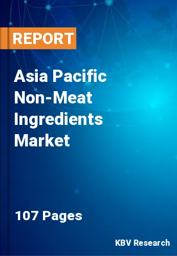 Asia Pacific Non-Meat Ingredients Market Size, Trends by 2028