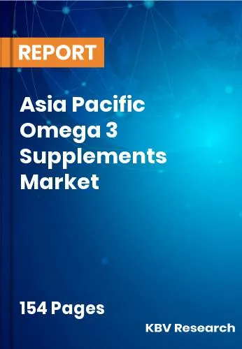 Asia Pacific Omega 3 Supplements Market Size | Share 2031