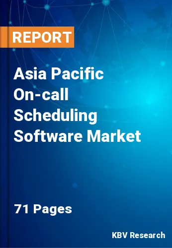 Asia Pacific On-call Scheduling Software Market